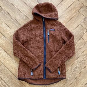 Patagonia retro pile hoodie